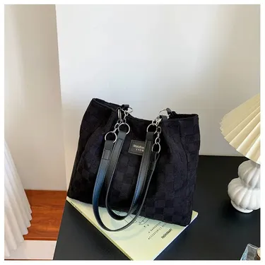 Vintage Canvas Large Capacity College Student Shoulder Bag