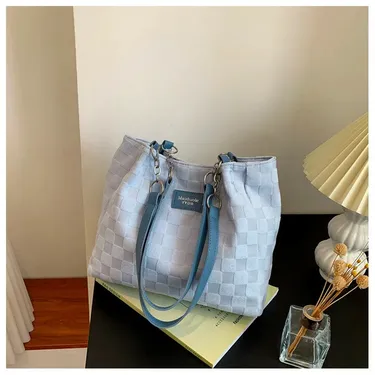 Vintage Canvas Large Capacity College Student Shoulder Bag