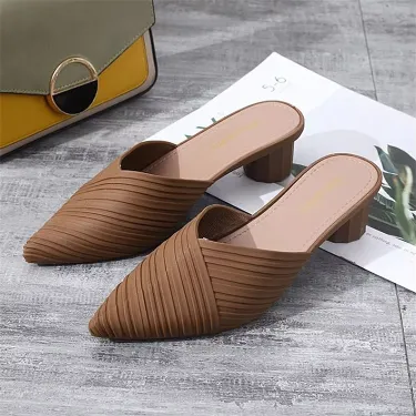 NEW CASUAL SINGLE SHOES