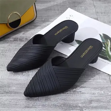 NEW CASUAL SINGLE SHOES