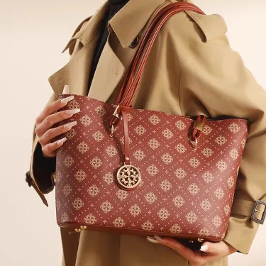 Golden Lady Timeless Tote Purse