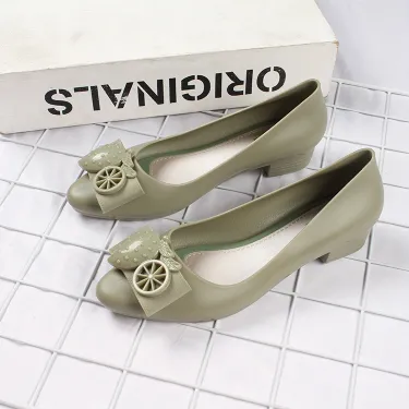 Elegant Curve Wedge Sandals