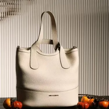 Soft Leather Crossbody Charm