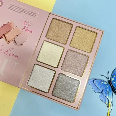 5 in 1 Eyeshadow Makeup Palette Book