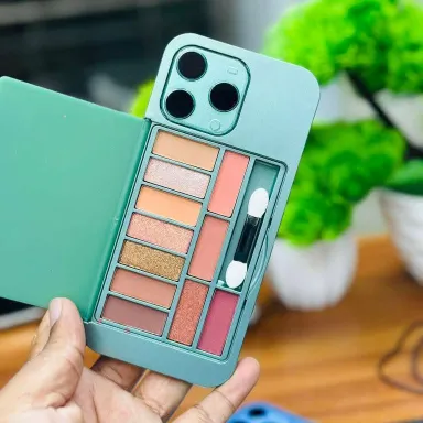 2 In 1 Mirror  + iPhone  Eyeshadow Palette