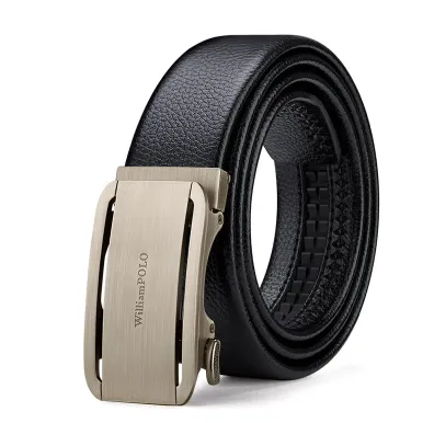 GENUINE LEATHER AUTOMATIC BUCKLE BELT GB-WP1717BS