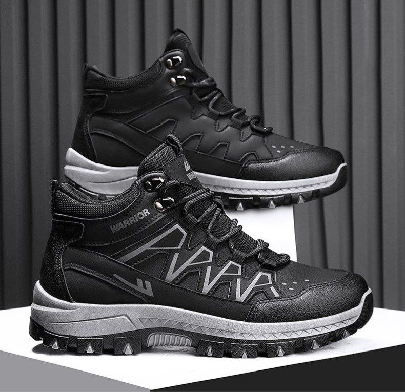 WARRIOR MEN'S WINTER HIGH-TOP MARTIN BOOTS