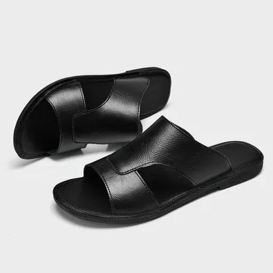 SERENE SOLE LEATHER SANDALS