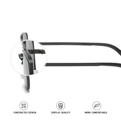  ANTI-ULTRAVIOLET DRIVING DIAMOND CUTTING EDGE SUNSCREEN UNISEX SUNGLASS GB-7001DSB
