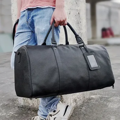 GENUINE LEATHER HIGH END TRAVEL BAG GB-MR9423