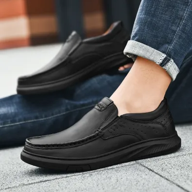 GENUINE LEATHER TRENDY SLIP-ON 2232B