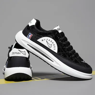 FLAT BOTTOM BREATHABLE CASUAL SHOE 6049B
