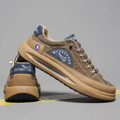 FLAT BOTTOM BREATHABLE CASUAL SHOE GB-6049