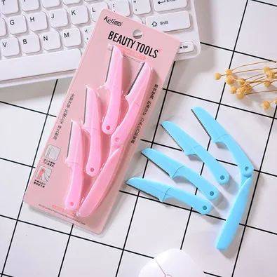 Keli Eyebrow Trimmer Razor (4pcs) 
