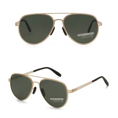 SCREW-FREE ULTRA-LIGHT POLARIZED SUNGLASSES GB-9802GGR