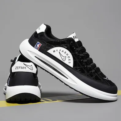 FLAT BOTTOM BREATHABLE CASUAL SHOE GB-6049