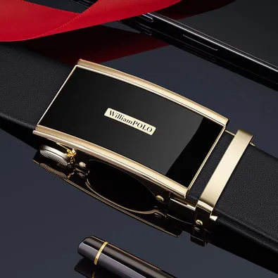 Quick Grip Men’s Leather Belt