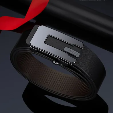 Orbit Edge Men’s Leather Belt