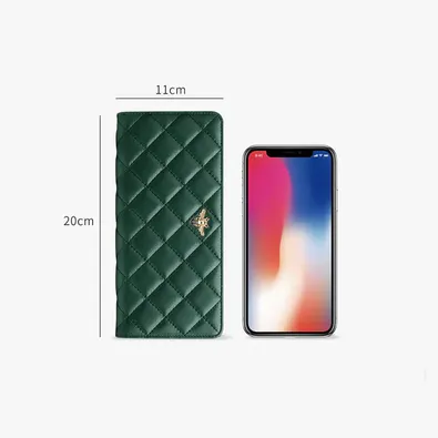 Radiant Red Flap Purse