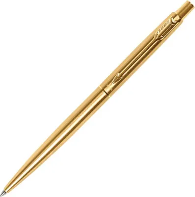 Parker Classic Gold Ball Pen (Ink Color - Blue)