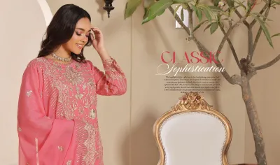ZIVA Chiffon Luxury Embroidered Collection