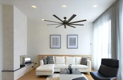 ELMARK 60" Extrusion Aluminum Blade Ceiling Fan