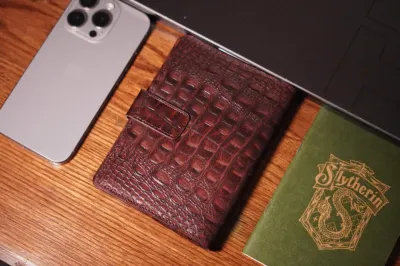 Passport Holder Maroon 