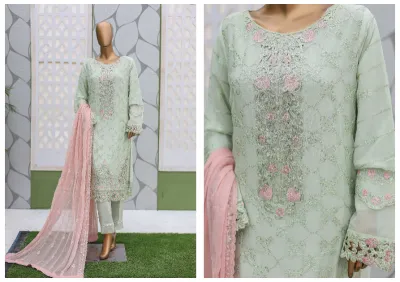 Bin Saeed Luxury Chiffon Collection vol-1_5795