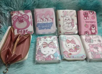 Kawaii Cartoon Bear Pattern Cute Coin Purse 