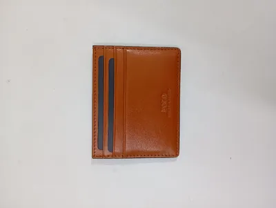 Polo Ra'lph Lau'ren Bear Print Card Holder -Black