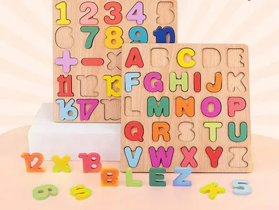 EduPlay Wooden (ABC+123) Set