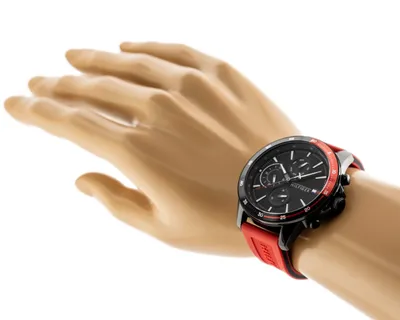 Tommy Hilfiger - Men’s Quartz Silicone Strap Black