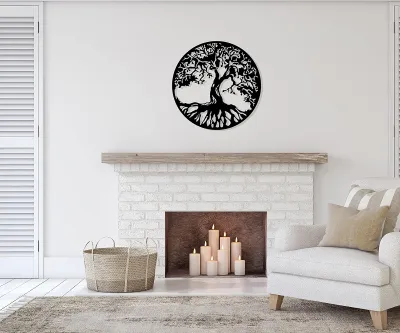 Indoor and Outdoor Tree of Life| Metal Wall Decoration| Handmade Art Vintage Home Decor