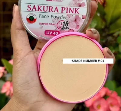 BIO ACTIVE SAKURA PINK FACE POWDER