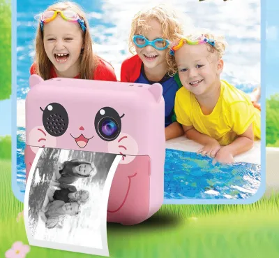 Kids Digital Camera High Quality HD Mini Instant Print