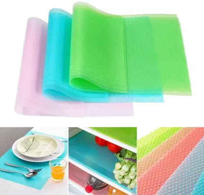 Colorful Waterproof fridge Mat (1 pair)