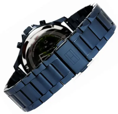 Tommy Hilfiger - Bank Round Blue Men's Watch