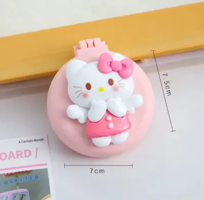 Cute Sanrio Compact Mirror with Comb