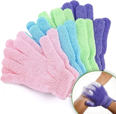 Exfoliating Bath Gloves (1 Pair) 