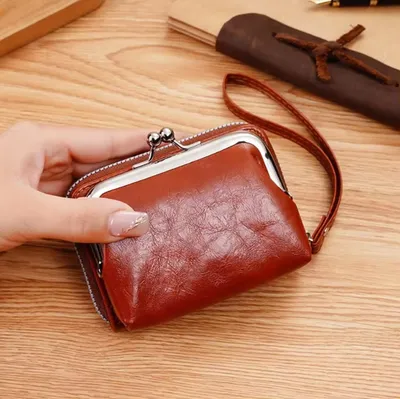 Vintage Coin Purse Card Holder Wallet