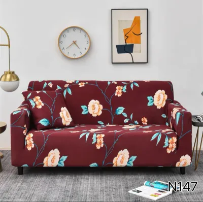 super elastic printed sofa cover 