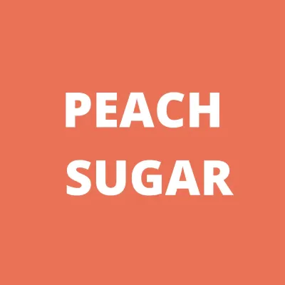 PEACH SUGAR