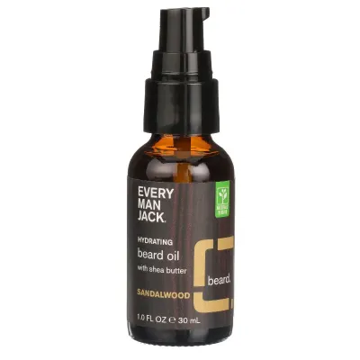Every Man Jack Beard Oil, Sandalwood