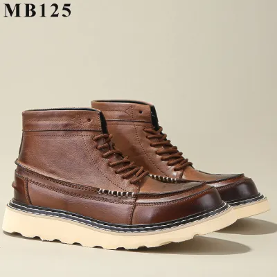 Martens Universal English Style Genuine Leather Martin Boots