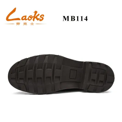 Laoks Header cowhide Handmade Sewing  Martin Boots