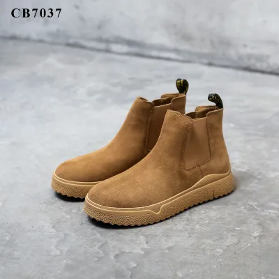 Martens Genuine Leather High Chelsea Boots