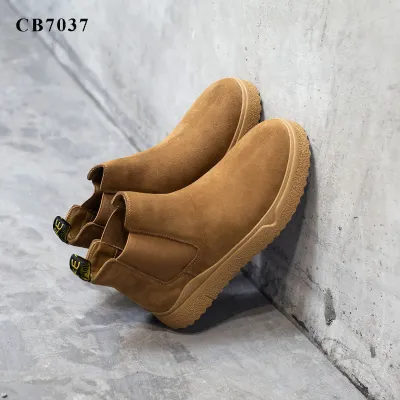 Martens Genuine Leather High Chelsea Boots