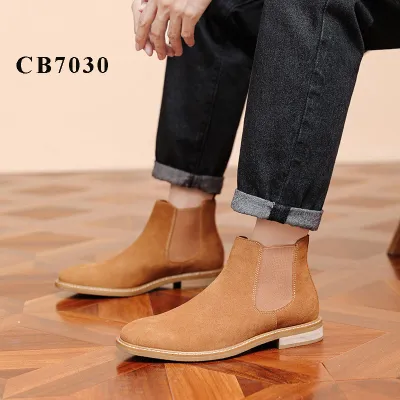 Genuine Leather Plus Chelsea Boots