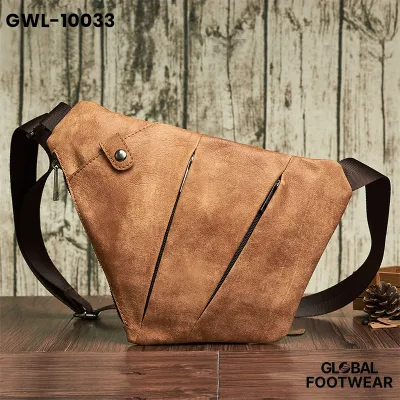 Genuine Leather Chest Brown Bag