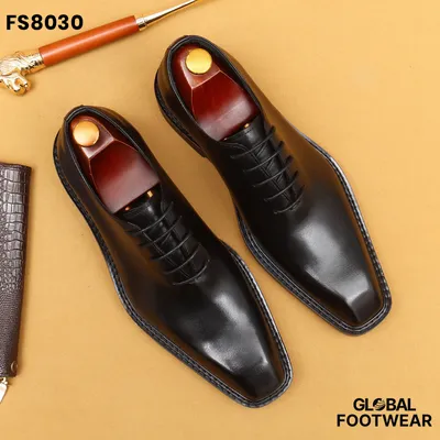 Leather men's genuine leather British high-grade business Formal shoes